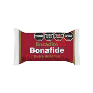 Bocadito Bonafide relleno de Dulce de Leche
