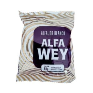 Alfajor Alfa Wey Blanco
