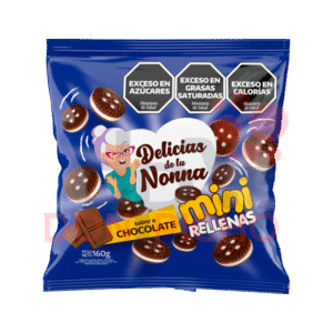 Galletitas de la nonna rellenas Chocolate 160g