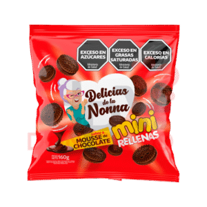 Galletitas de la nonna rellenas Mousse 160g