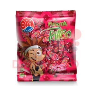 Chupetin Masticalbles Fierita Tatoo Tutti Frutti