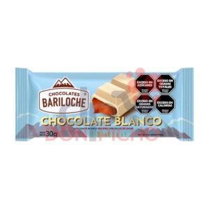 Chocolate Bariloche Blanco 30g