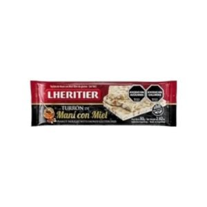 Turron de Mani con Miel Lheritier