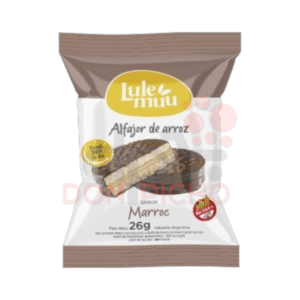 Alfajor de arroz Lulemuu MARROC