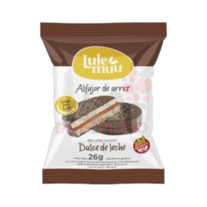 Alfajor de arroz Lulemuu Negro