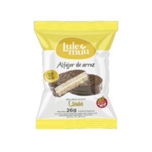 Alfajor de arroz Lulemuu limon