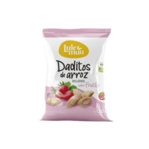 Daditos de arroz frutilla 120g