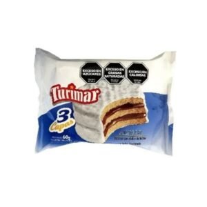 alfajor blanco 3 capas turimar