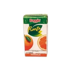 jugo baggio 125cc naranja