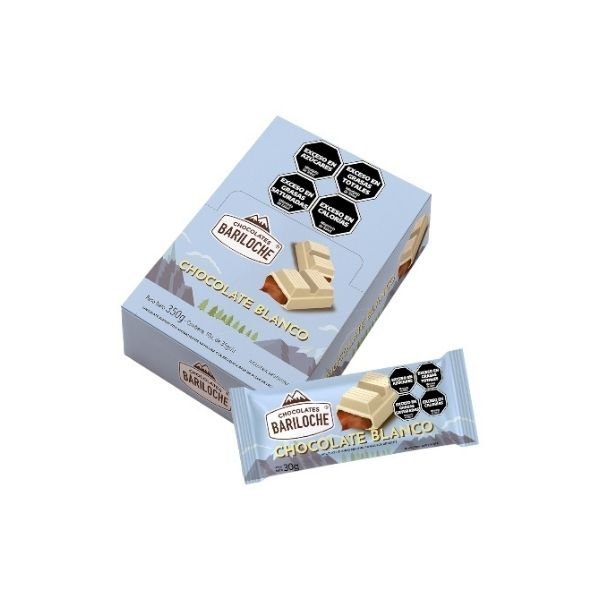 tableta chocolate bariloche 35g blanco tableta chocolate bariloche 35g blanco