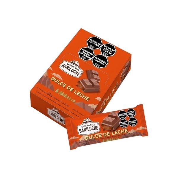 tableta chocolate bariloche 35g dulce de leche tableta chocolate bariloche 35g dulce de leche