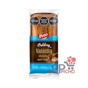 pudding pozo chocolate c/almendras (8x300g.)